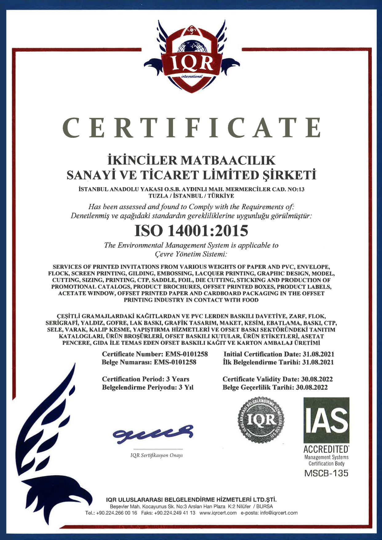 ISO 14001