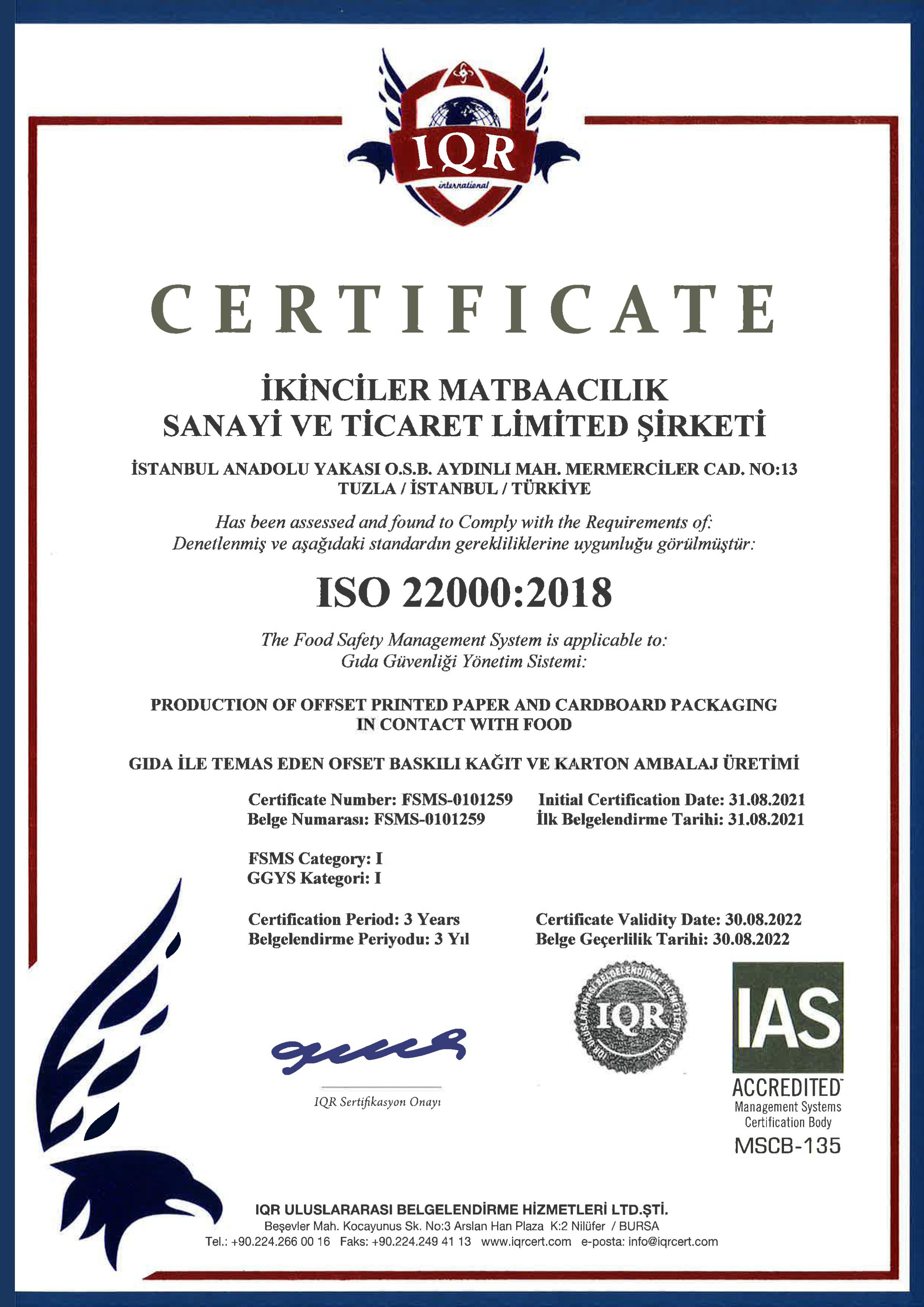 ISO 22000